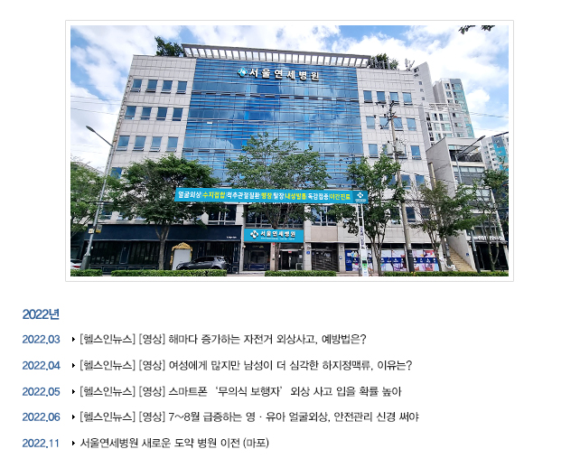 2022년 연혁